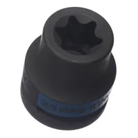 SOQUETE DE IMPACTO TIPO E-TORX E24 X 3/4" - 657526M KING TONY - imagem 1