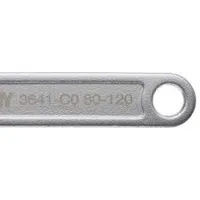 CHAVE GANCHO AJUSTAVEL 80-120 MM - 3641-C0 KING TONY - imagem 3