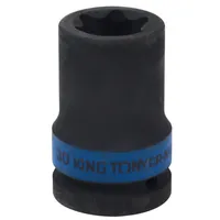 Soquete tipo torx E-30 de impacto - 3/4 - KING TONY 657530M - imagem 1