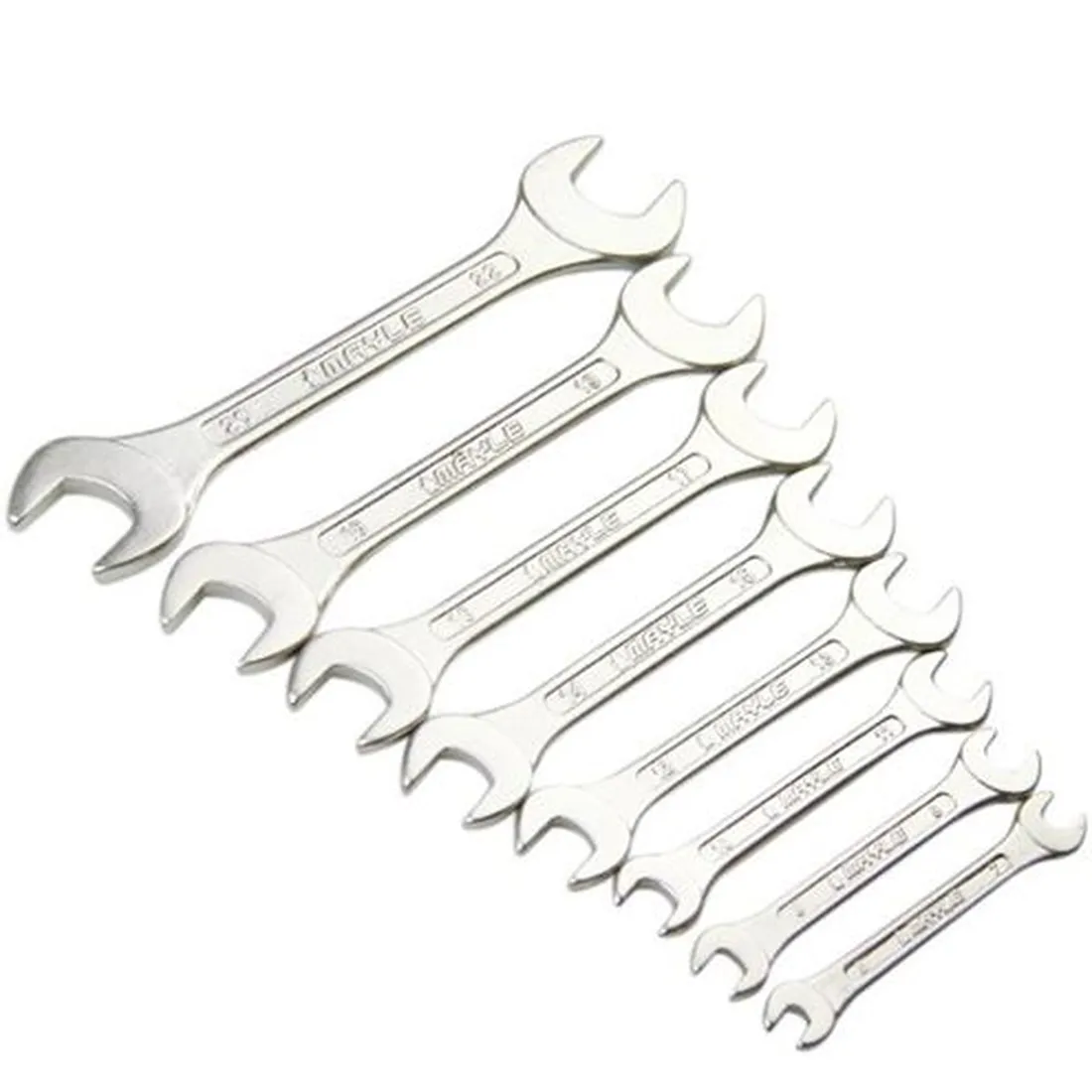 Jogo de Chave Fixa 6 a 22 mm com 8 Peças - MAYLE CRESCENT 100402MY