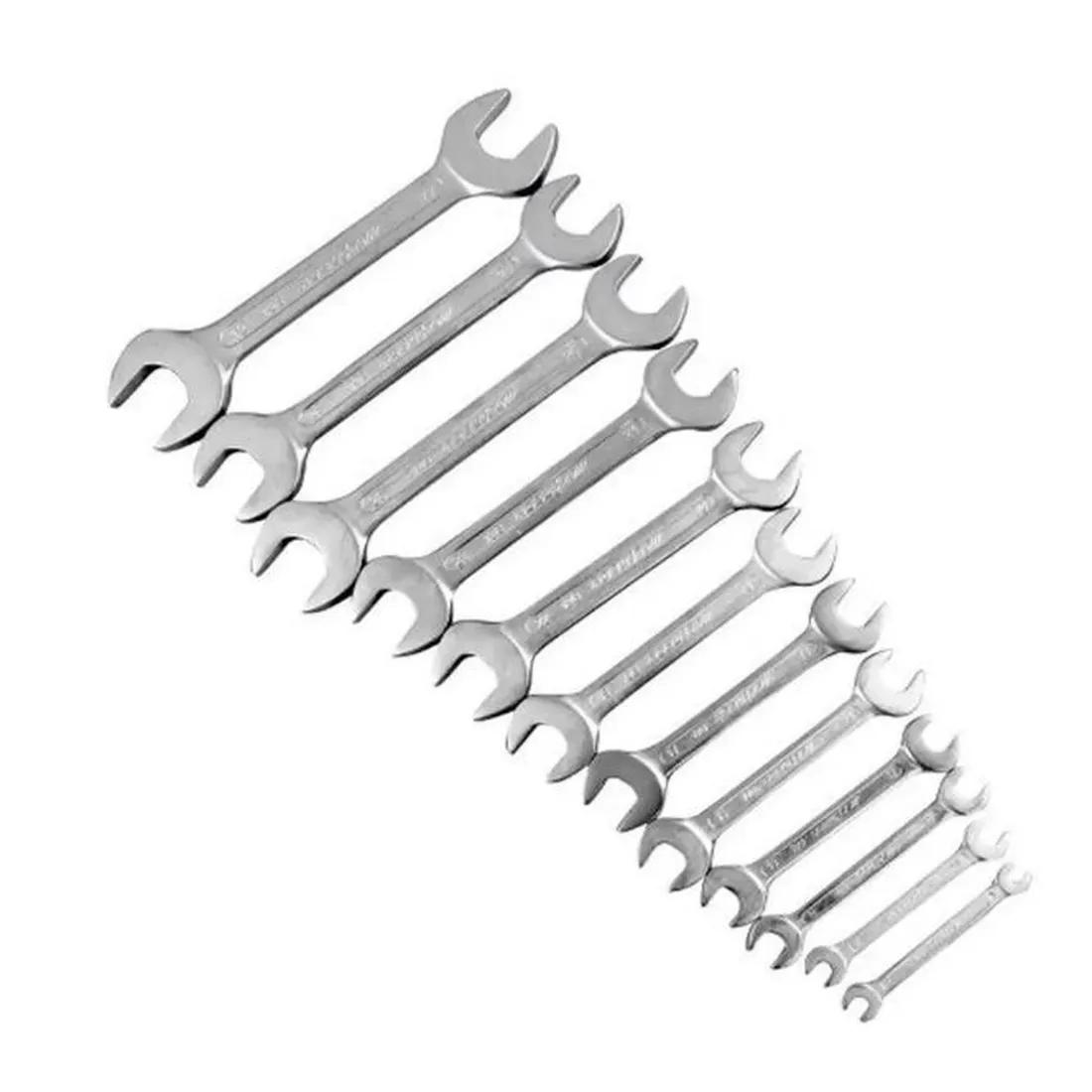 Jogo de Chave Fixa com 12 Peças de 6 a 32mm - MAYLE CRESCENT 100403MY