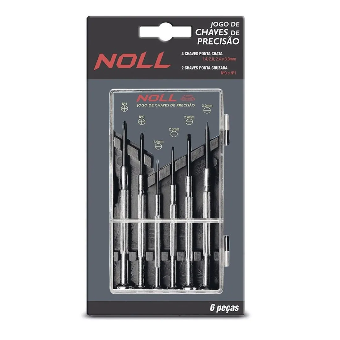 Jogo Chave De Precisão Com 6 Peças - NOLL 3710001