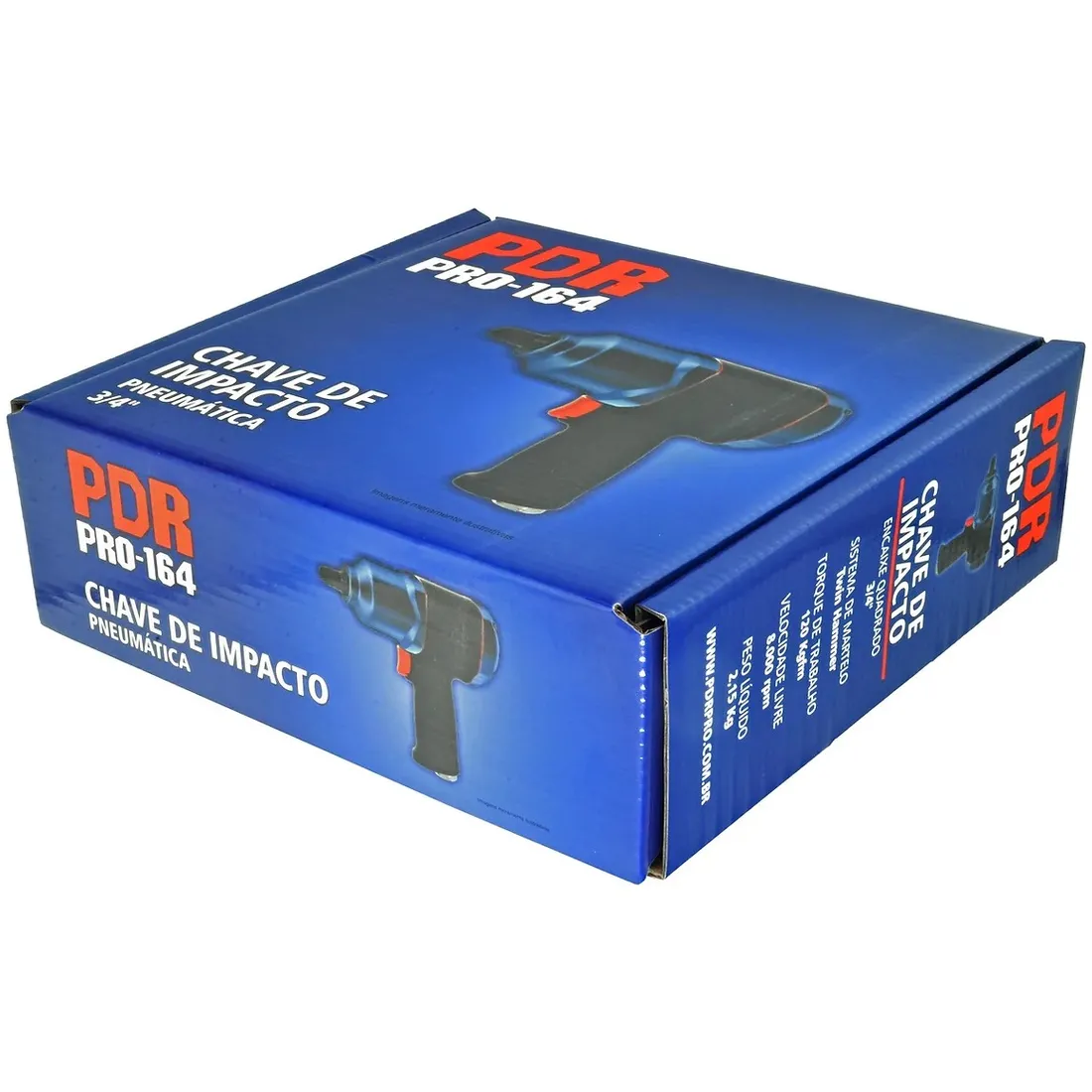 CHAVE DE IMPACTO 3/4" 120 Kgf - PRO-164 PDR