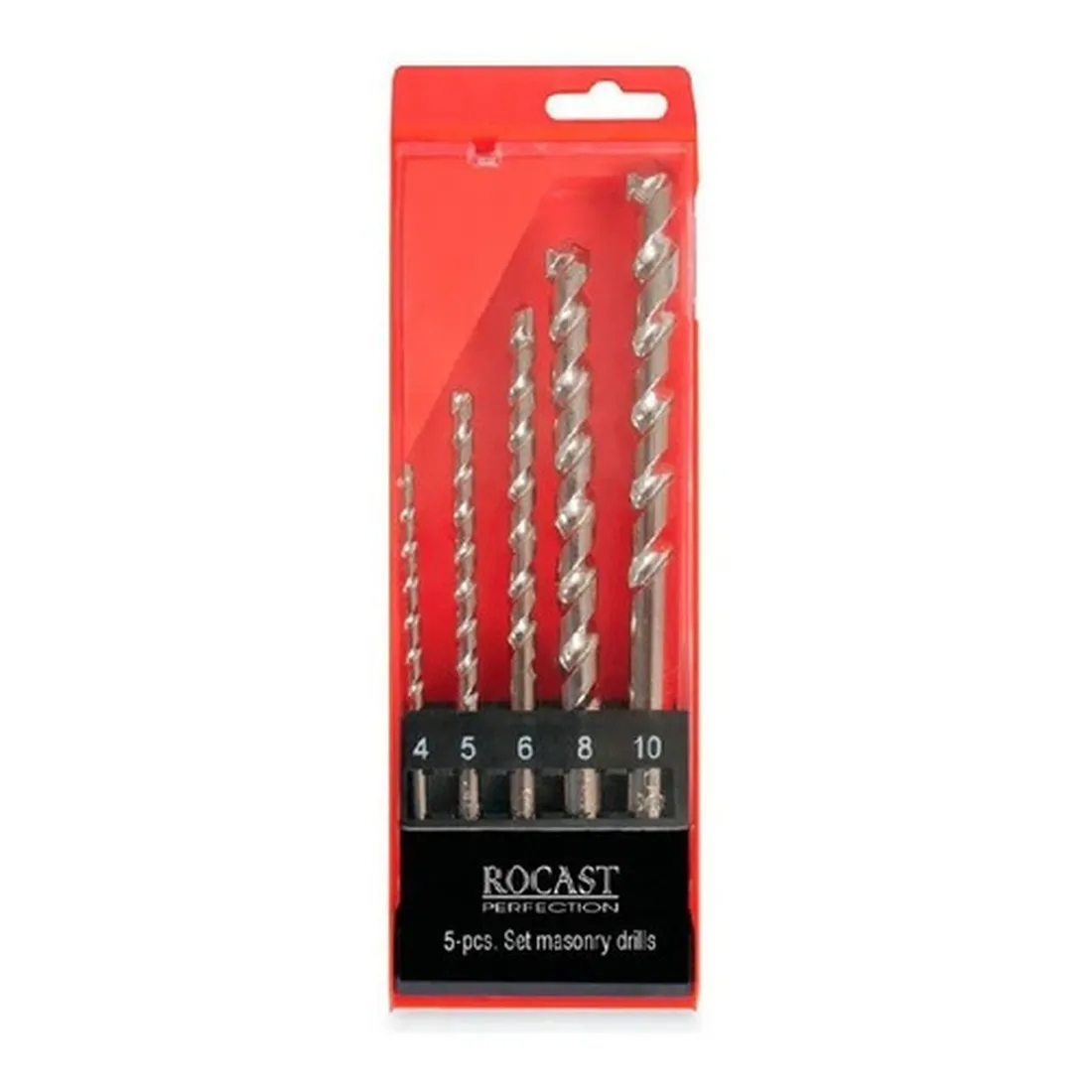 JOGO BROCA WIDEA 5 PEÇAS (4 A 10MM) - ROCAST 160020