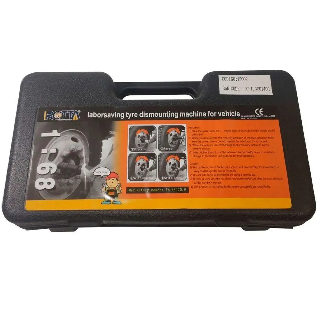 Desforcimetro 680kgf - 1/68 Caminhão C/ 2 Soquetes 32 33mm -Rotta