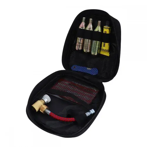 Kit Reparo Remendo Furo Pneu Moto Com Gás - ROTTA
