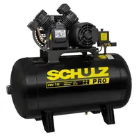 Compressor de Ar  10 Pés 50L 2HP 140PSI Monofásico 127V - SCHULZ-CSV10PRO/100 - imagem 1