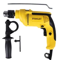 Kit Furadeira de Impacto 1/2Pol. 700W com 3 Brocas de Alvenaria e Acessórios - STANLEY-SDH700KS1BR - imagem 1