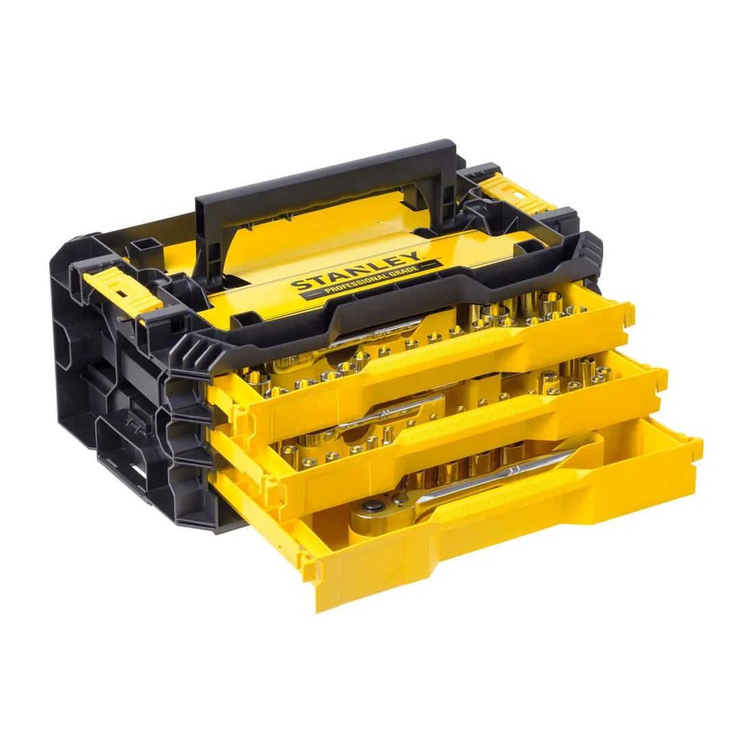 BAU COM 3 GAVETAS E 203 FERRAMENTAS STMT17993-LA STANLEY