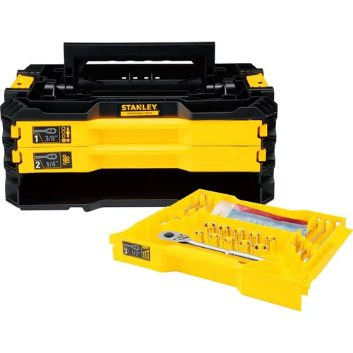 BAU COM 3 GAVETAS E 203 FERRAMENTAS STMT17993-LA STANLEY