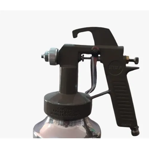 Pistola pintura ar direto 2 bicos copo metálico 900 ml BC 70 -  STEULA