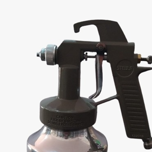 Pistola pintura ar direto 2 bicos copo metálico 900 ml BC 70 -  STEULA