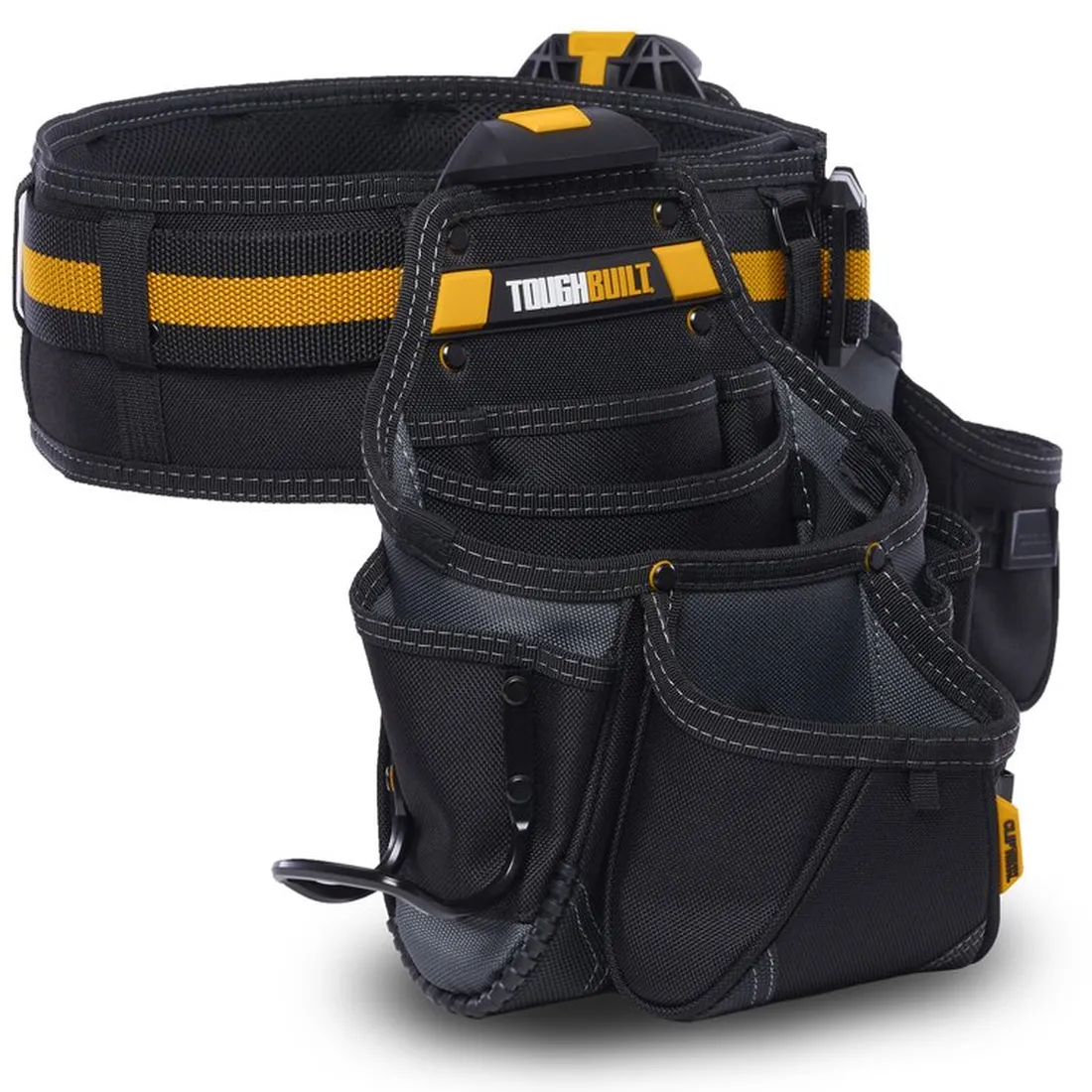 CINTO PORTA FERRAMENTAS COM 2 COLDRES CLIPTECH TB-CT-111-3P TOUGHBUILT