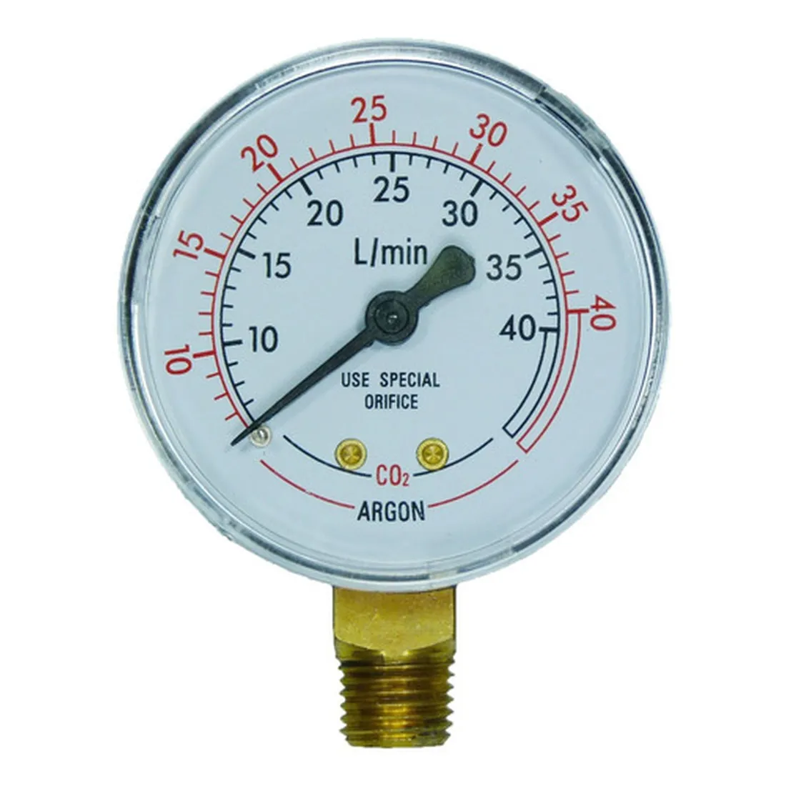 Manometro Medidor Relogio Pressão Regulador Argonio Co2 40l - V8 BRASIL 103958