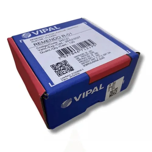 REMENDO A FRIO R-01 40mm - CAIXA C/ 120PÇ VIPAL 