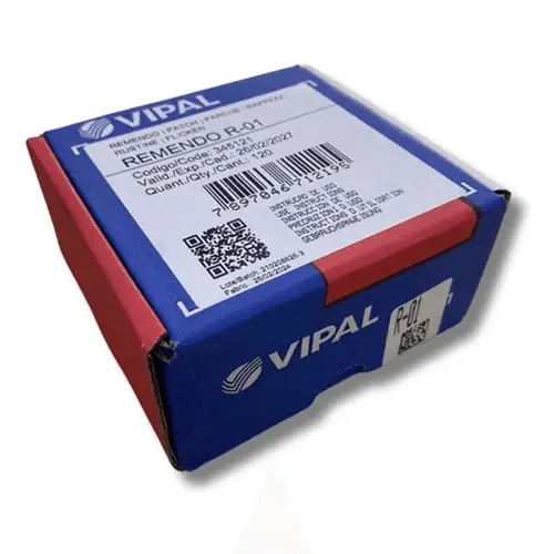 REMENDO A FRIO R-01 40mm - CAIXA C/ 120PÇ VIPAL 