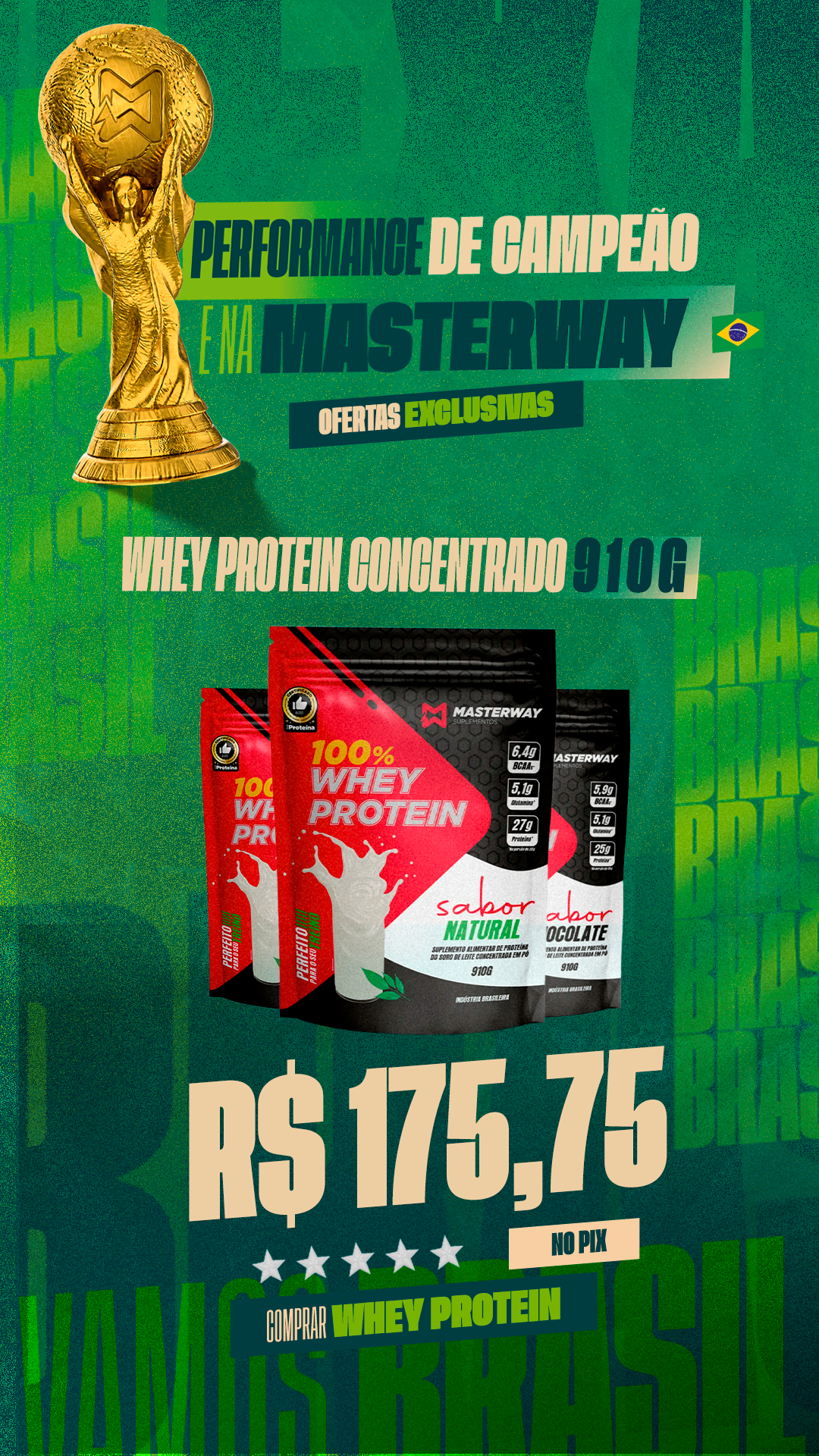 Banner mobile Copa de Ofertas | Whey Protein