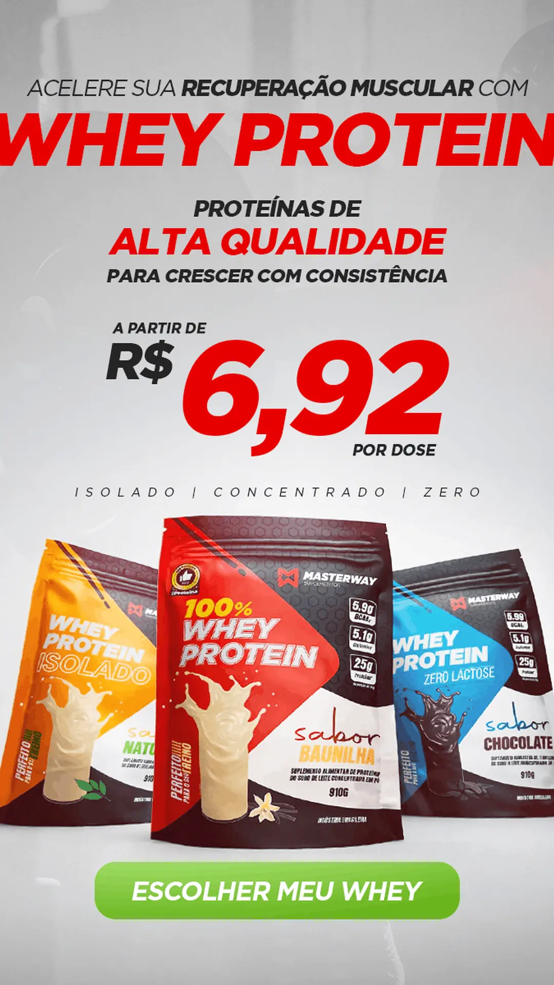 Banner mobile Whey Protein - Abril