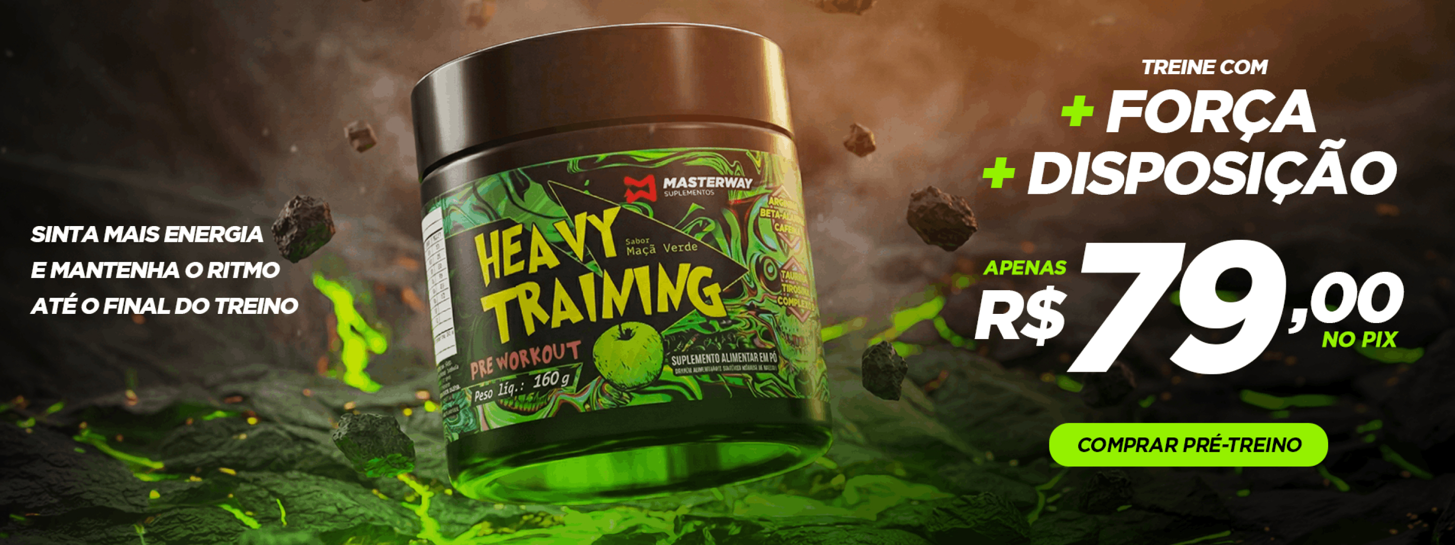 Banner Pré-Treino