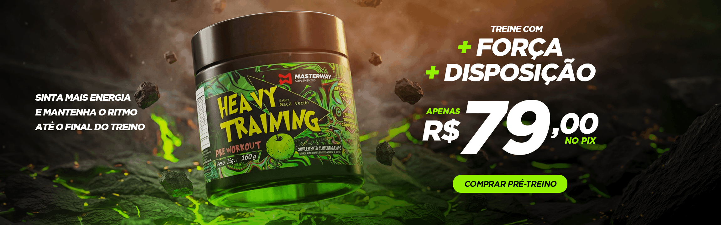 Banner Pré-treino Heavy Training - Abril