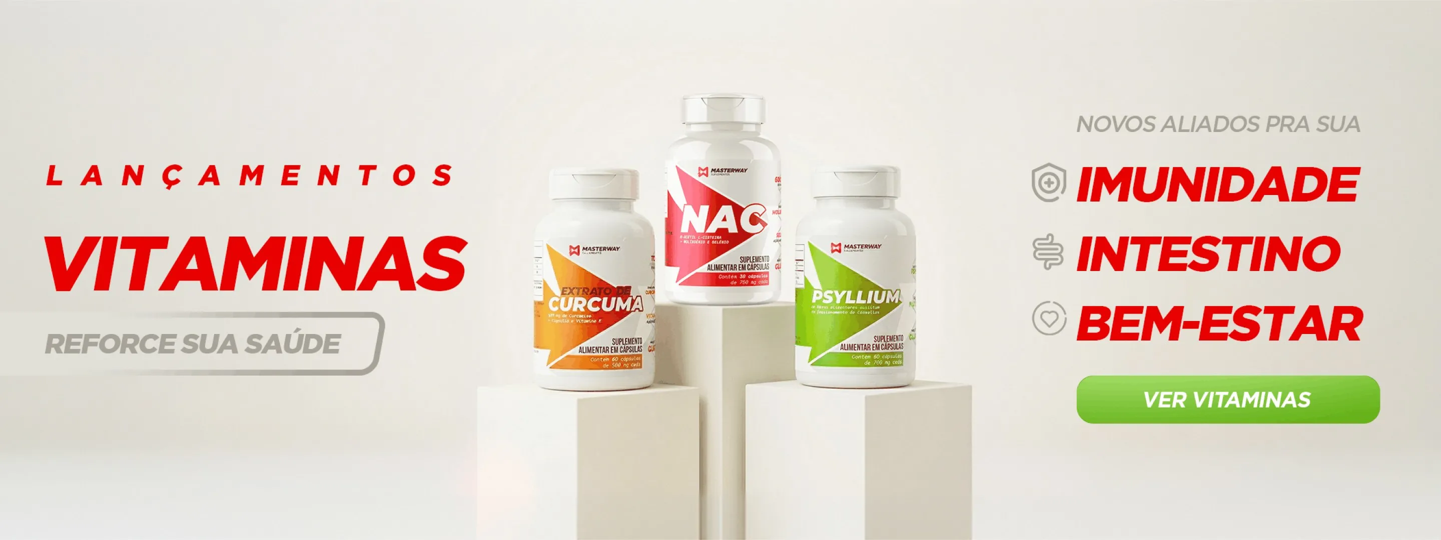 Banner Lançamentos Vitaminas