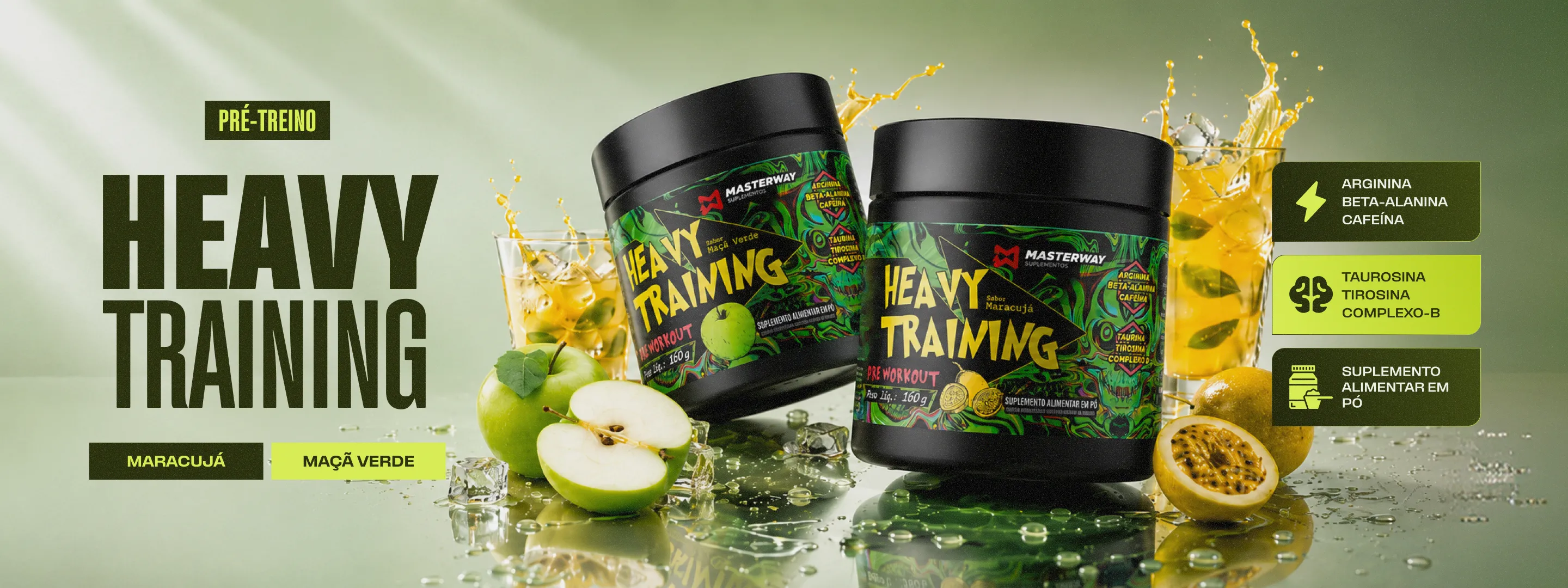 Banner Pré-Treino Heavy Training