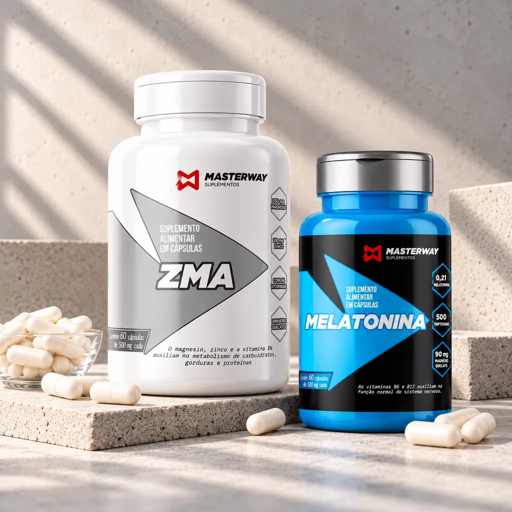 Sono e recuperação: como comparar melatonina, magnésio, ZMA e um kit sem promessas