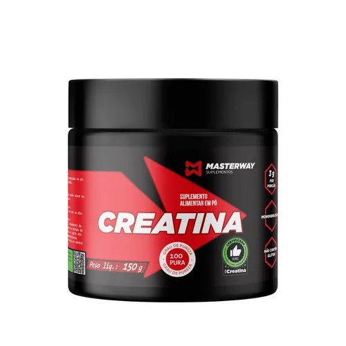 Creatina Monohidratada 150g - Masterway Suplementos