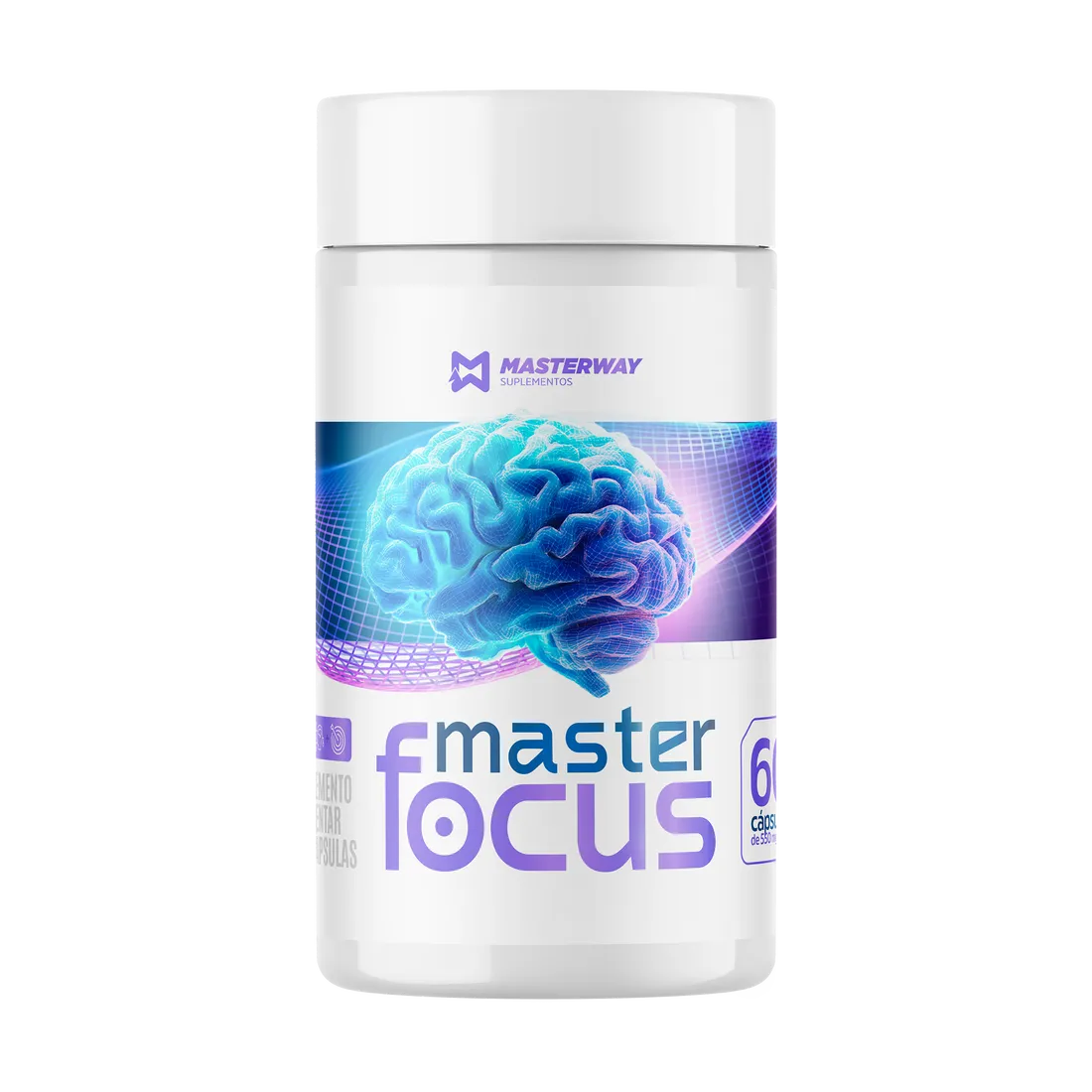 Master Focus - Suplemento Alimentar em Cápsulas | Foco e Performance Cognitiva