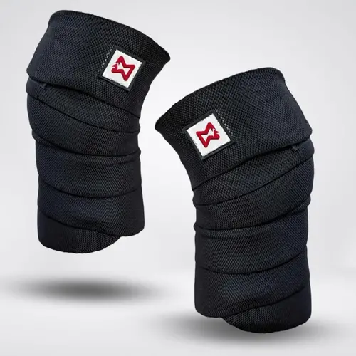 Faixa de Joelho Elástica Compressão - Masterway Suplementos Faixa de Joelho Elástica Compressão - Masterway Suplementos