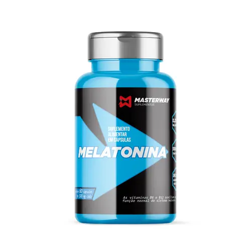 Melatonina (60 caps) - Masterway Suplementos