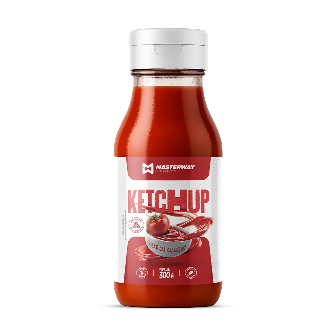 Ketchup Zero 300g | Molho Fit Saudável | Masterway