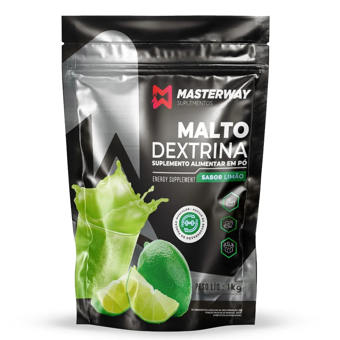 Maltodextrina 1kg | Energia e Treino | Masterway