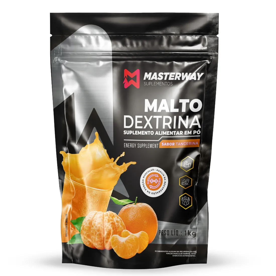 Maltodextrina 1kg | Energia e Treino | Masterway