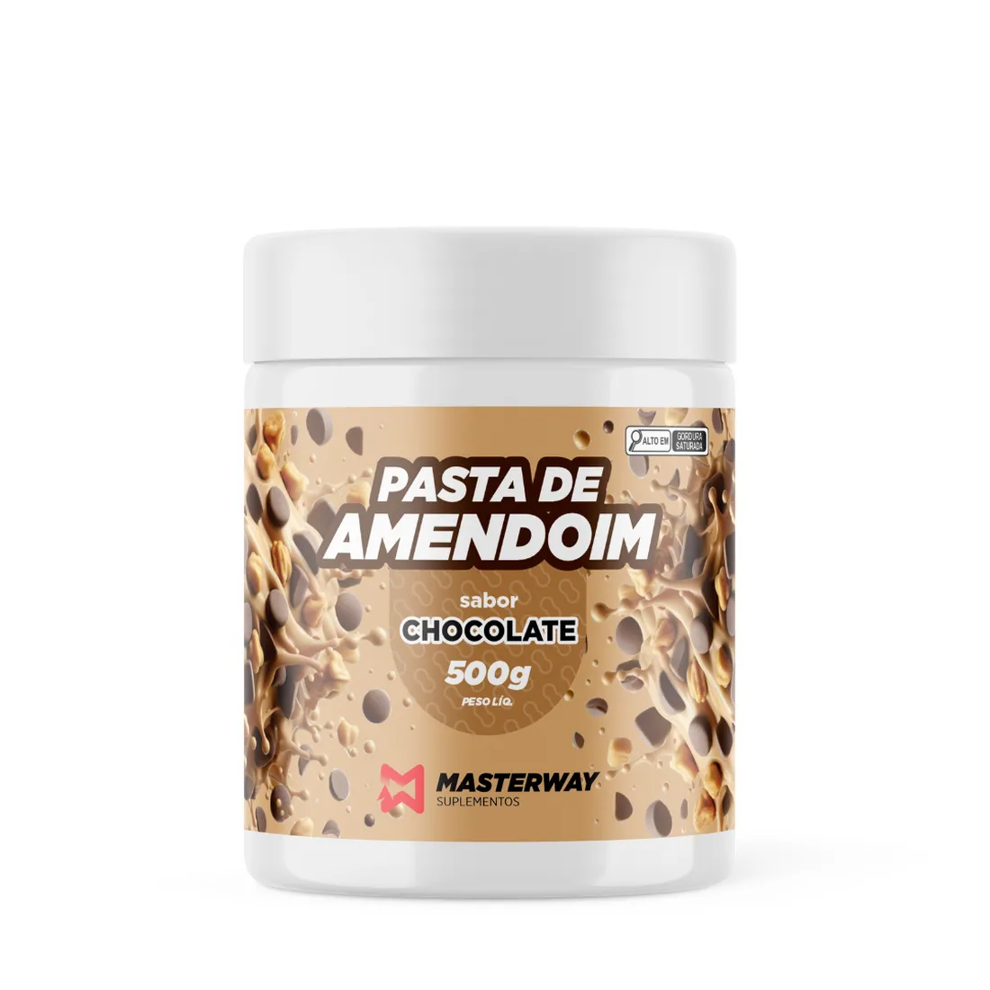 Pasta de Amendoim Gourmet 500g | Masterway Suplementos