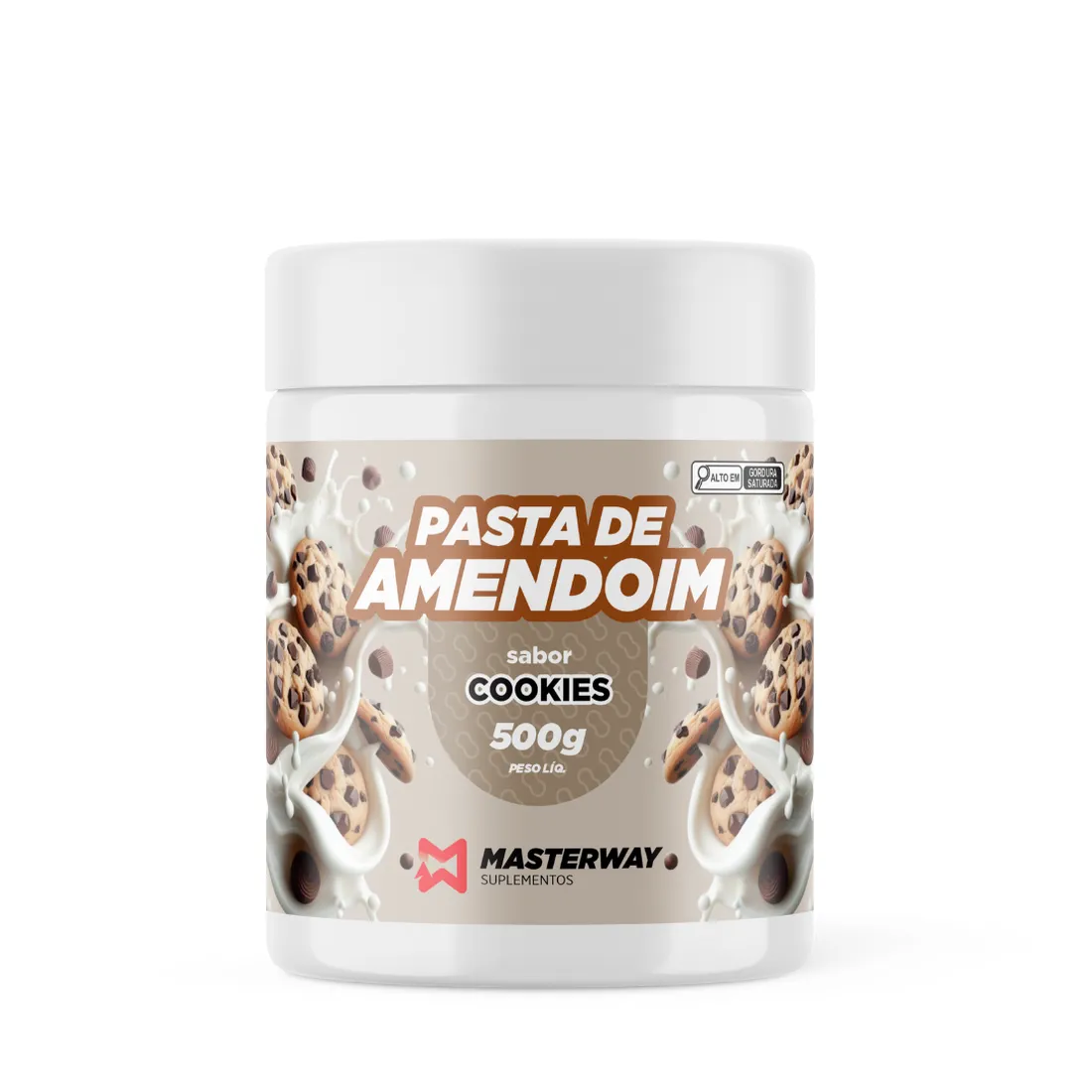 Pasta de Amendoim Gourmet 500g | Masterway Suplementos