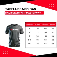 Camiseta Masculina DryFit | Tecido Leve | Masterway - imagem 4