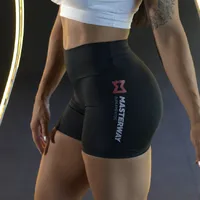 Short Feminino Academia Preto Comfort | Masterway - imagem 1