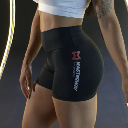 Short Feminino Preto - Masterway Suplementos Short Feminino Preto - Masterway Suplementos