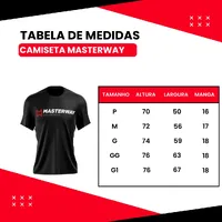 Camiseta Masculina Elite | Tecido Leve | Masterway - imagem 5