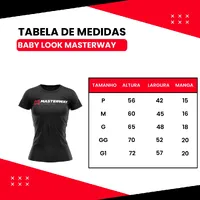 Camiseta Feminina Masterway | Conforto para Academia - imagem 3