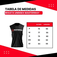 Regata Unisex Masterway | Liberdade e Conforto no Treino - imagem 3