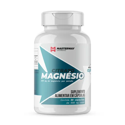Magnésio CITRATO 60 CAPS 
