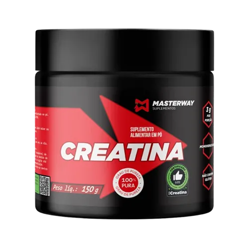 Creatina Monohidratada 150g - Masterway Suplementos
