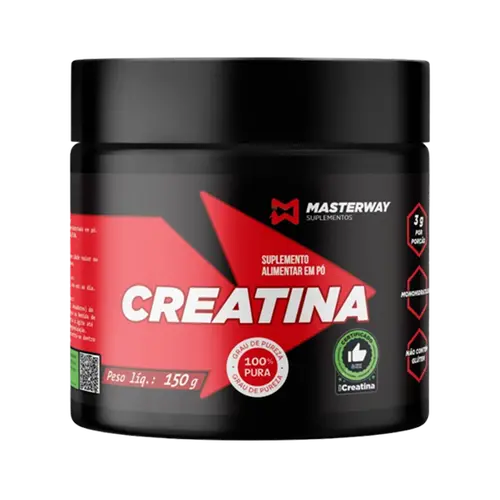 Creatina Monohidratada 150g - Masterway Suplementos Creatina Monohidratada 150g - Masterway Suplementos