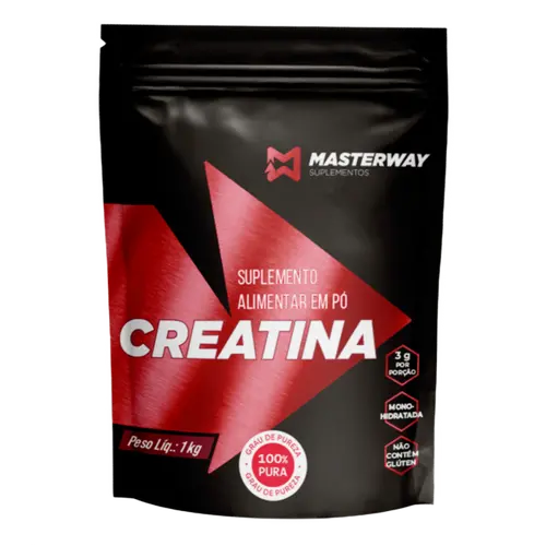 Creatina Monohidratada 1kg - Masterway Suplementos Creatina Monohidratada 1kg - Masterway Suplementos
