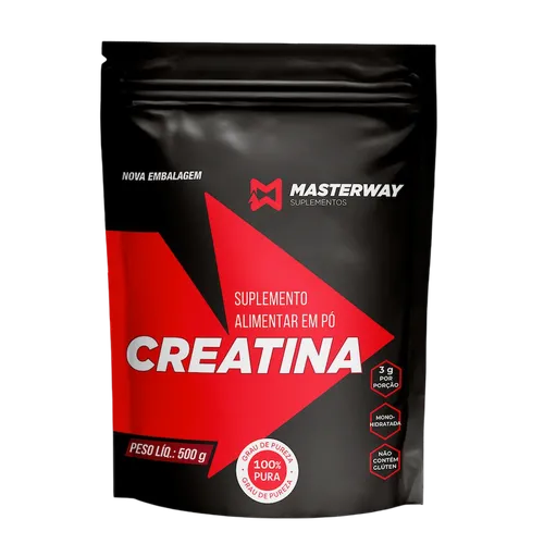 Creatina Monohidratada 500g - Masterway Suplementos