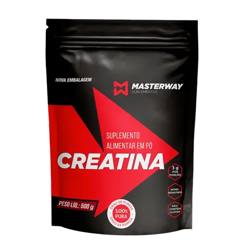 Creatina Monohidratada 500g - Masterway Suplementos