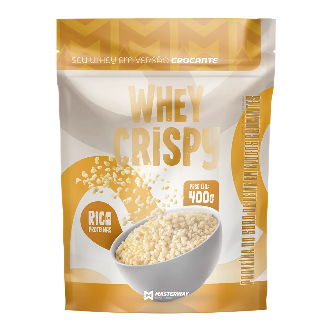 Whey Crispy 400g | Proteína Crocante | Masterway