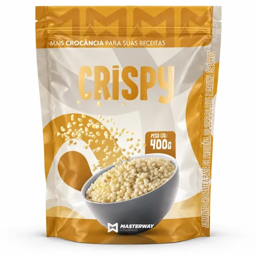 Whey Crispy 400g - Masterway Suplementos